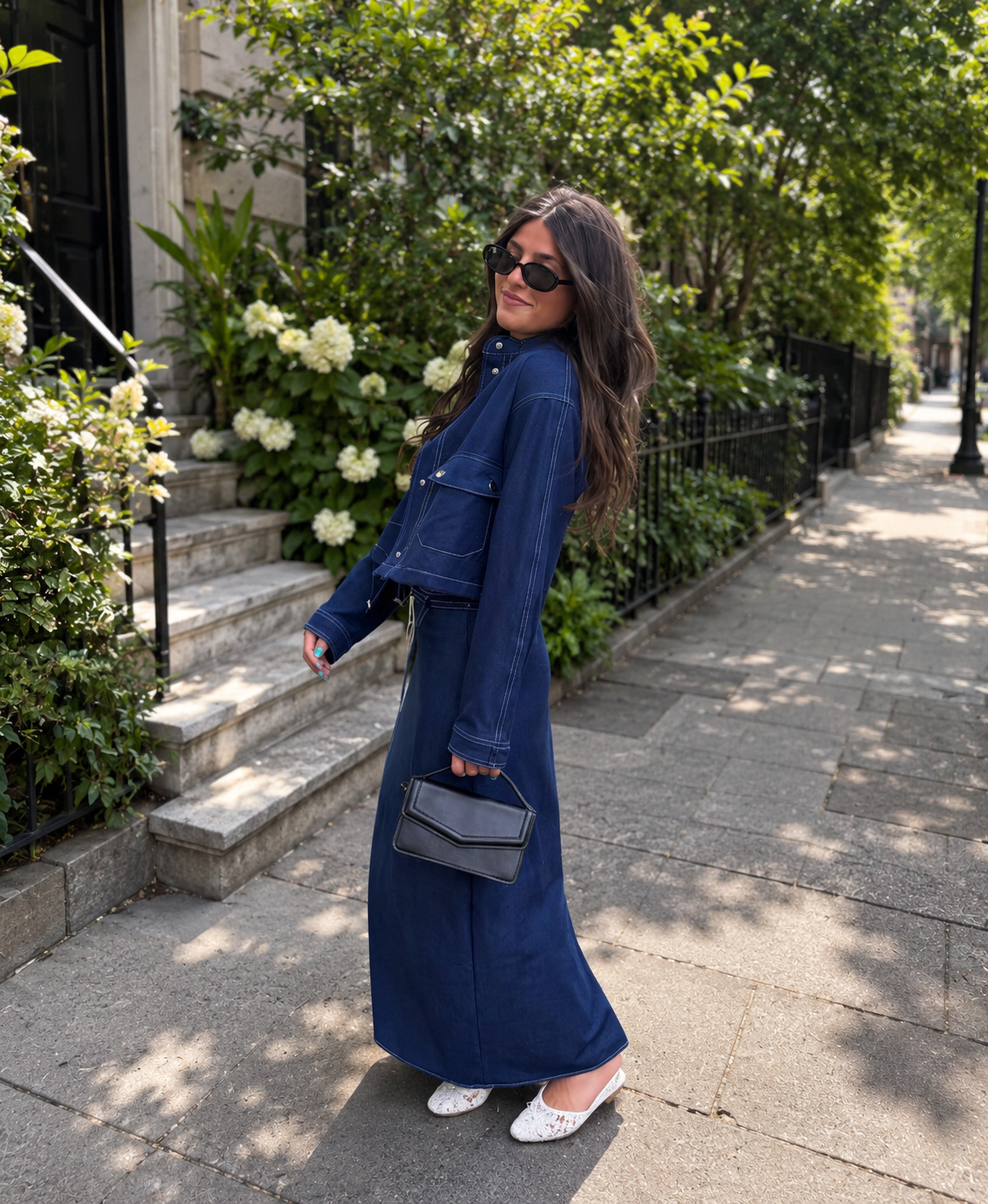 Denim Noir Set
